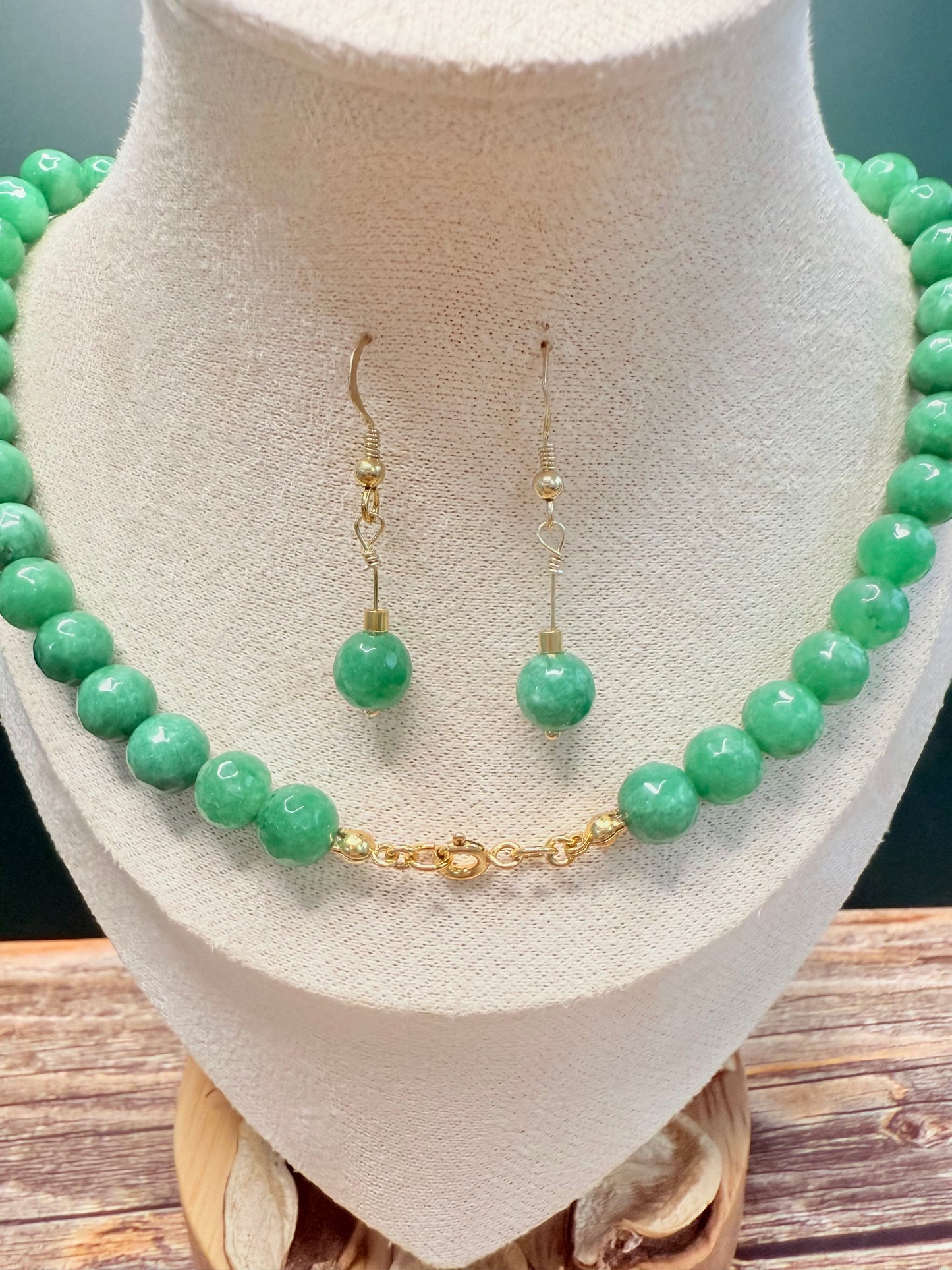 Signature Set - Pedra Jade Verde – Serenidade, Sorte e Proteção