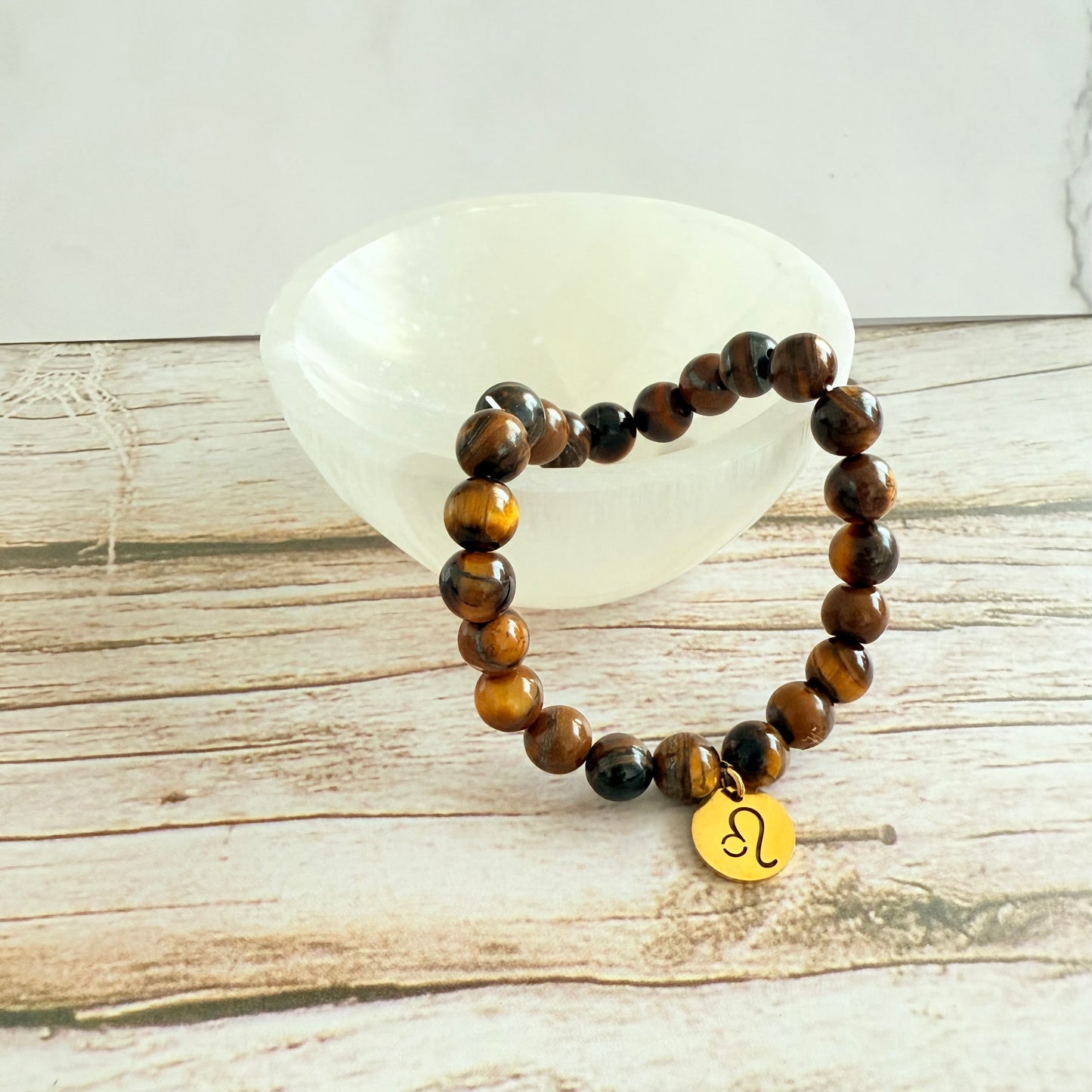 Edição Limitada - Pulseira Signo Leão - Coragem, Proteção e Força Interior