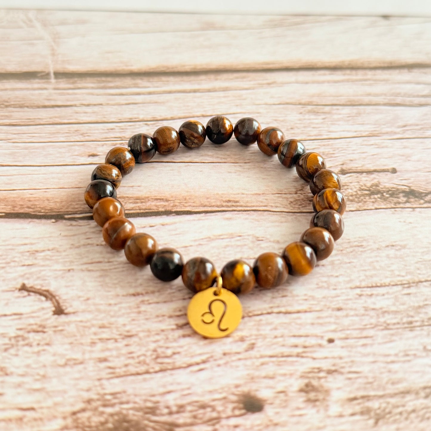 Edição Limitada - Pulseira Signo Leão - Coragem, Proteção e Força Interior