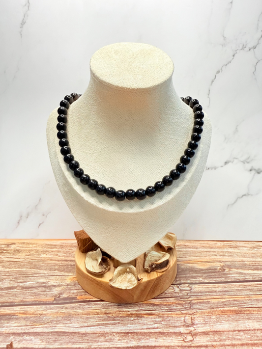 Colar Pedra Ónix – Elegância, Força e Proteção Interior | RÖCCA Signature