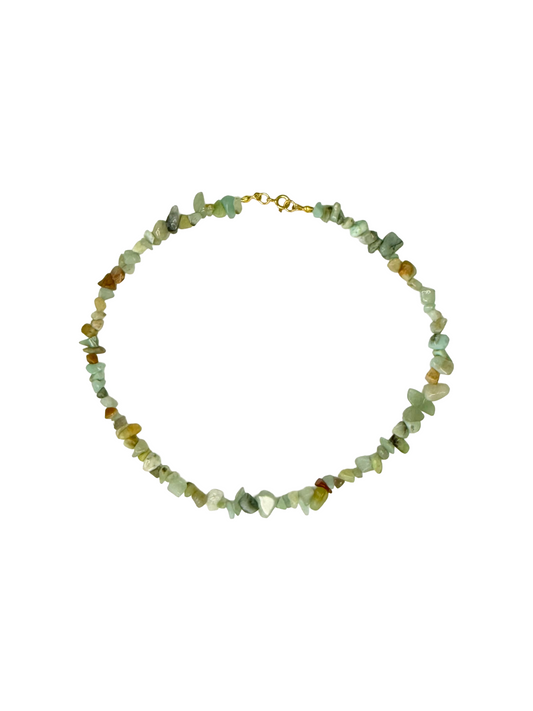 Colar Amazonite – Calma, Comunicação e Prosperidade | RÖCCA Signature