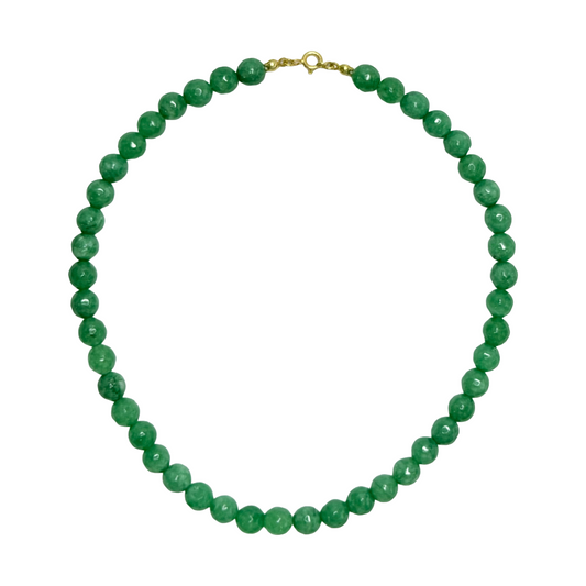 Colar Pedra Jade Verde – Serenidade, Sorte e Proteção | RÖCCA Signature